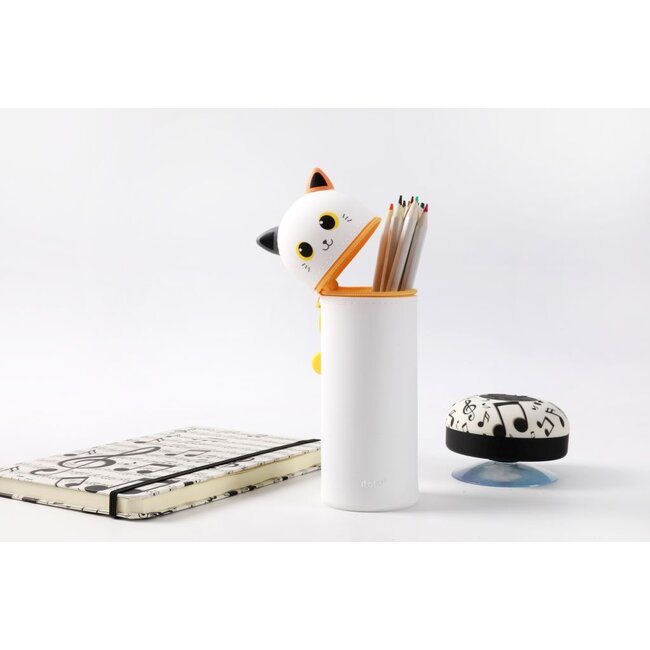 i-total - Pencil Case Orange Cat