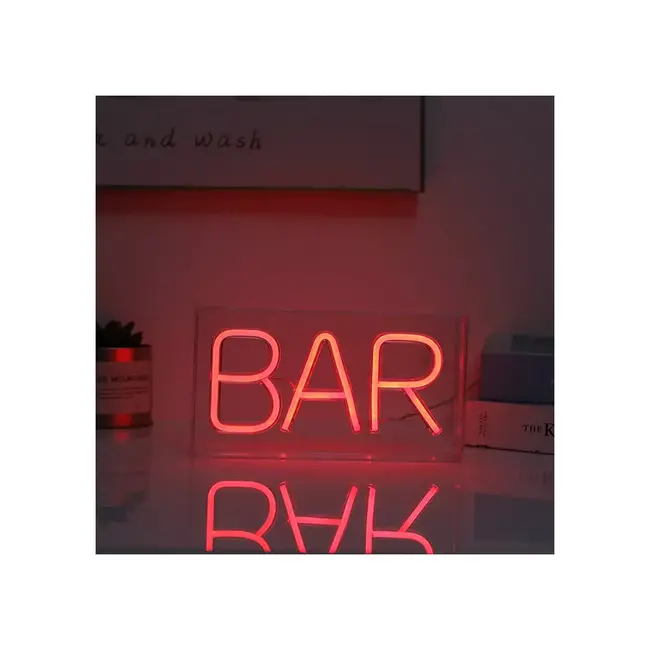 i-total - LED-Neonzeichen BAR