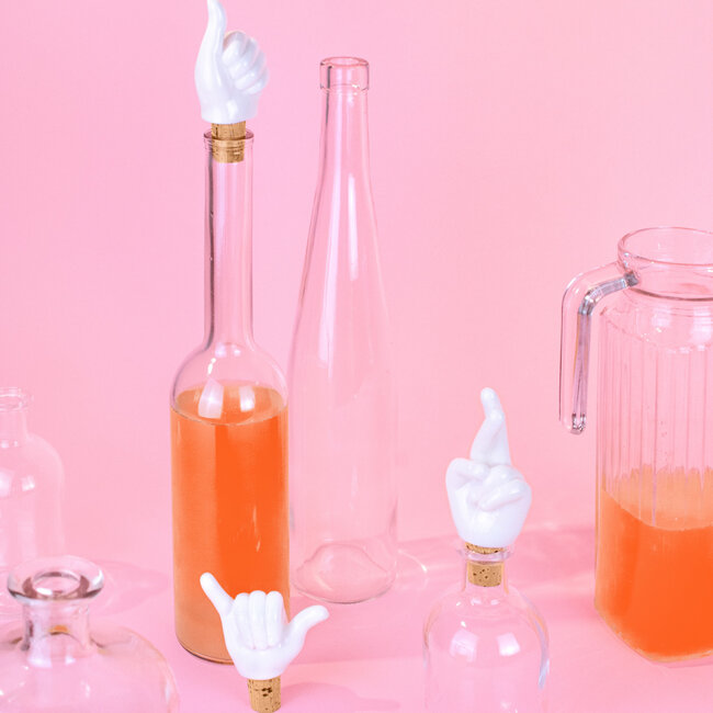 Donkey  - Wijn Flesstop Duim Omhoog