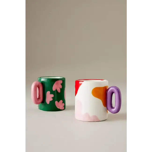 Que Rico - Tasse Espresso Mug  Gloria - ensemble de 2