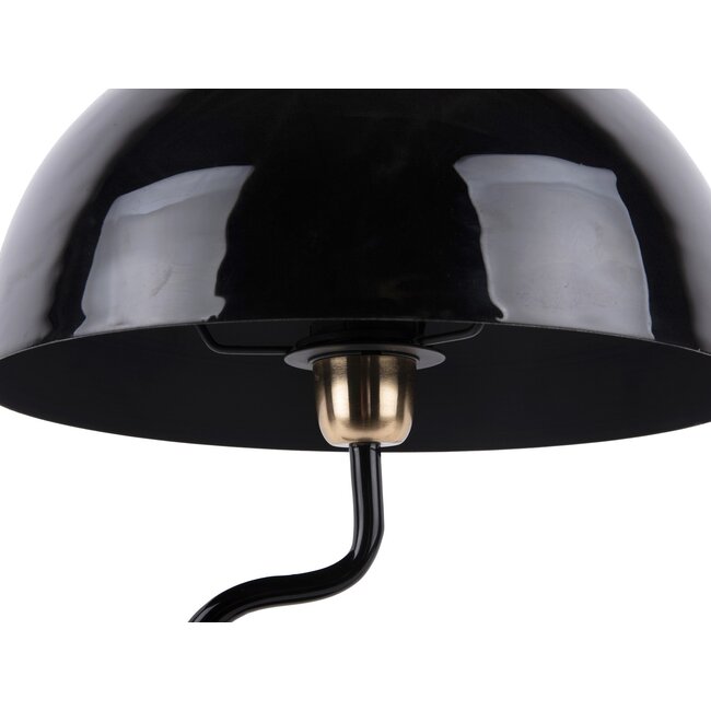 Leitmotiv - Lampe de Table Twist- noir