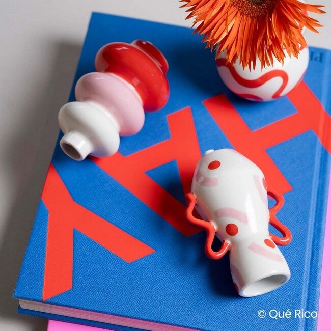 Que Rico - Mini Vases Trio Luis, Isla & Elena - set of 3