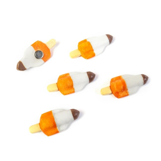 Trendform - Magnete Rakete Eis - 5er-Set