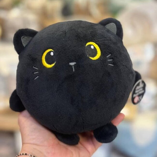 i-total - Kuschel- und Quetschkissen Schwarze Katze