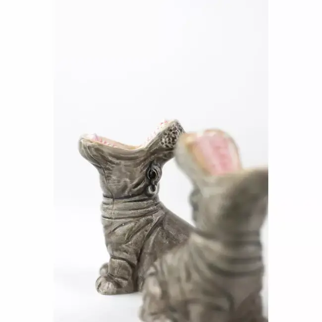 Donkey - Salière et Poivrière Hippopotames Affamés