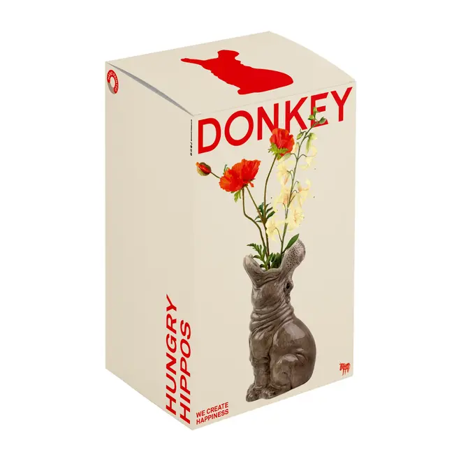 Donkey - Vaas Hongerig  Nijlpaard XL - extra large