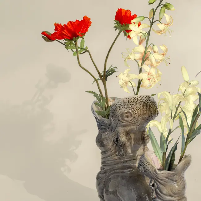 Donkey - Vase Hippopotame Affamé XL - extra large