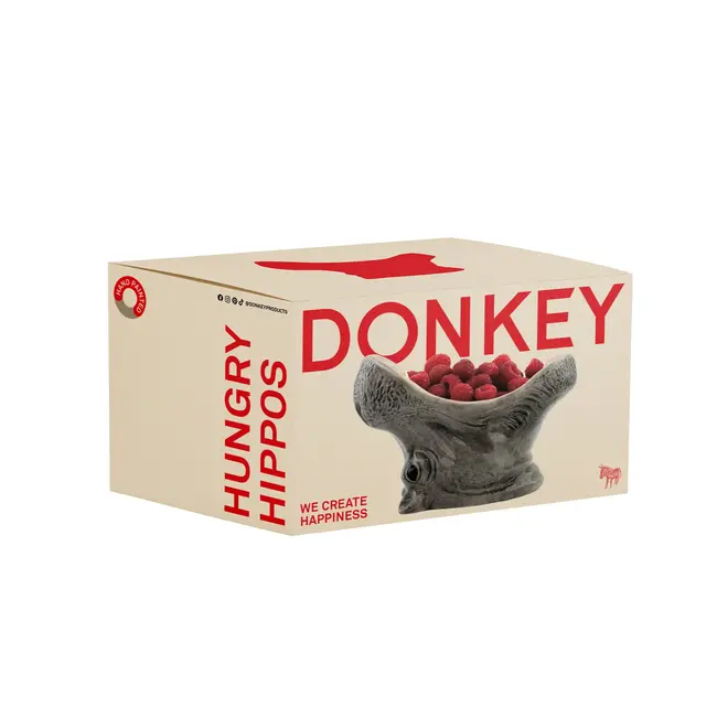 Donkey - Schaal Hongerig  Nijlpaard
