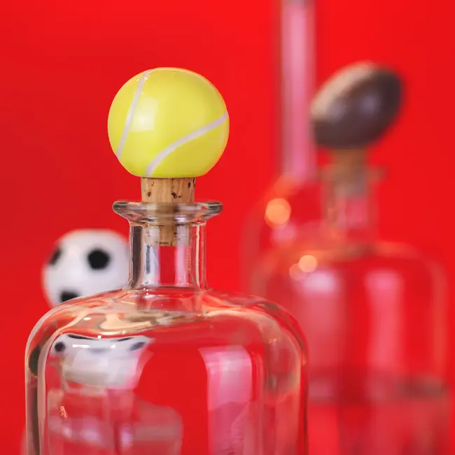 Donkey - Wine Bottle Stopper Tennis Ball - Balls Of Sports Series