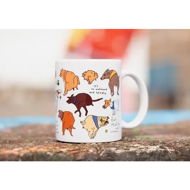 Eat Mielies - Dogs Pooping Mug