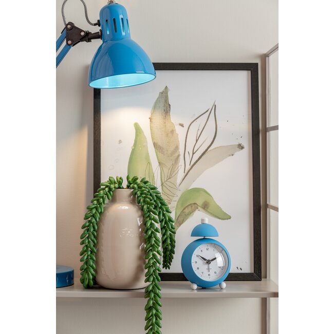 Karlsson - Alarm Clock Chaplin - blue