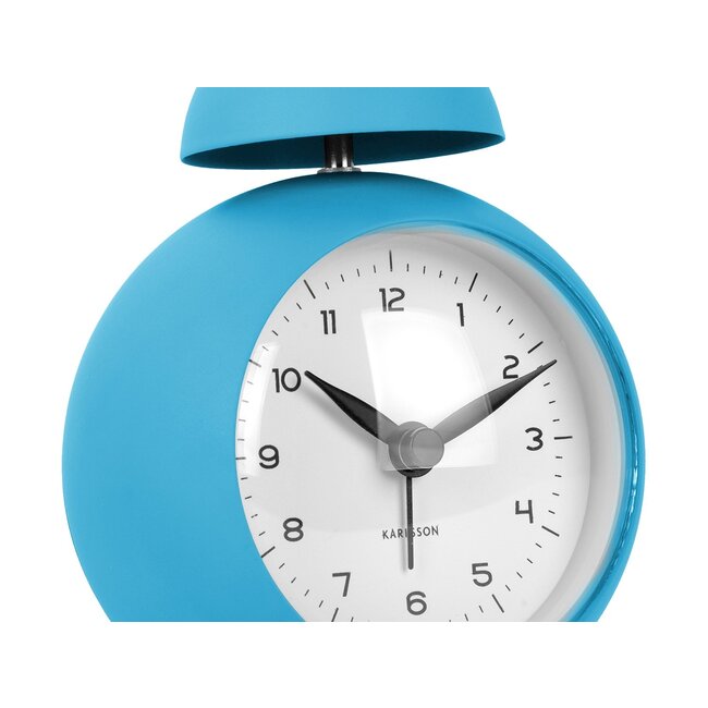 Karlsson - Alarm Clock Chaplin - blue