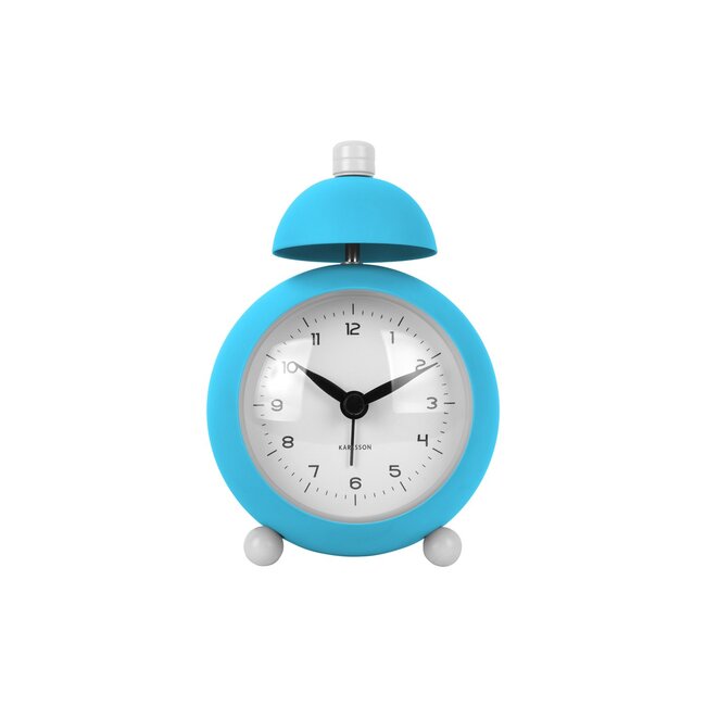 Karlsson - Alarm Clock Chaplin - blue