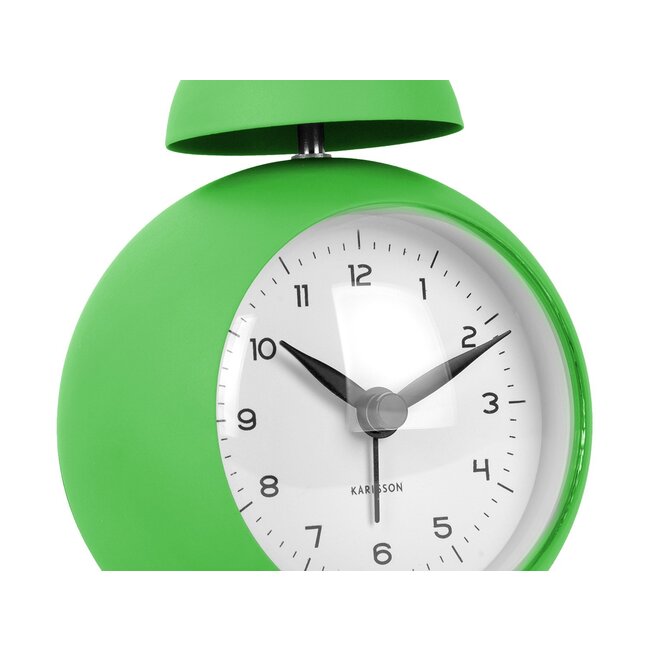 Karlsson - Alarm Clock Chaplin - green
