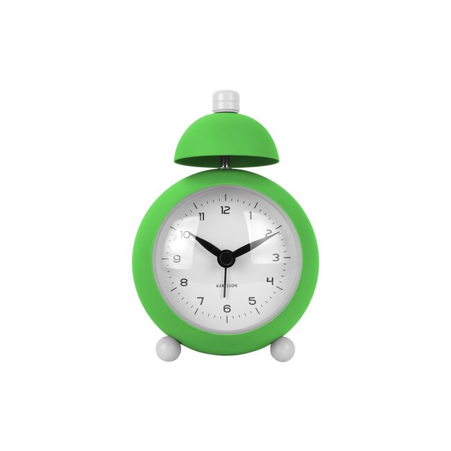 Karlsson - Alarm Clock Chaplin - green