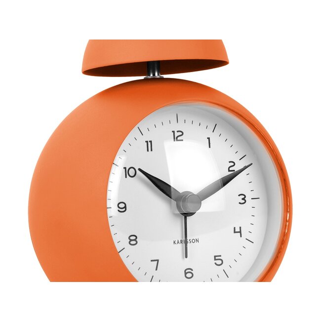 Karlsson - Réveil Chaplin - orange