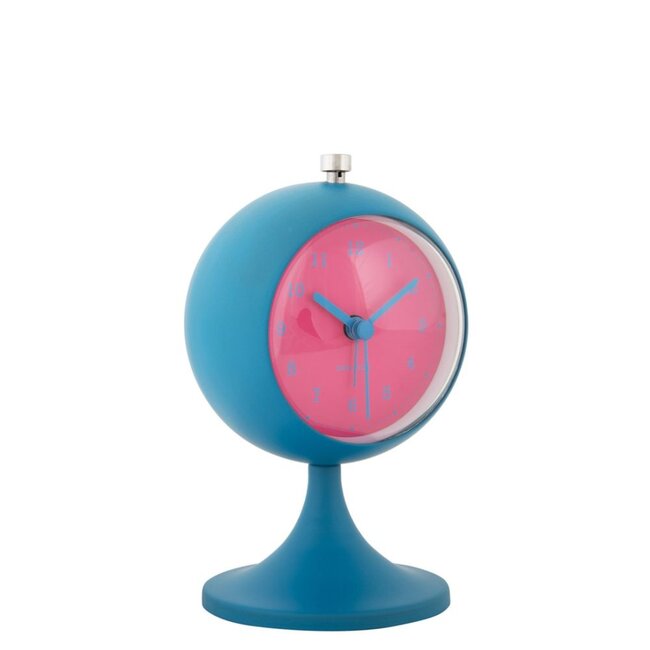 Karlsson - Alarm Clock Funky Retro - blue