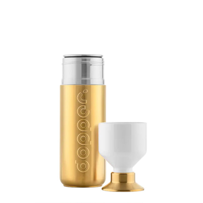 Waterfles Dopper Steel 800 ml - goud