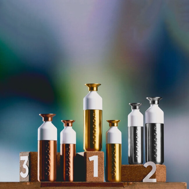 Bouteille d'Eau Dopper Steel 490 ml - doré