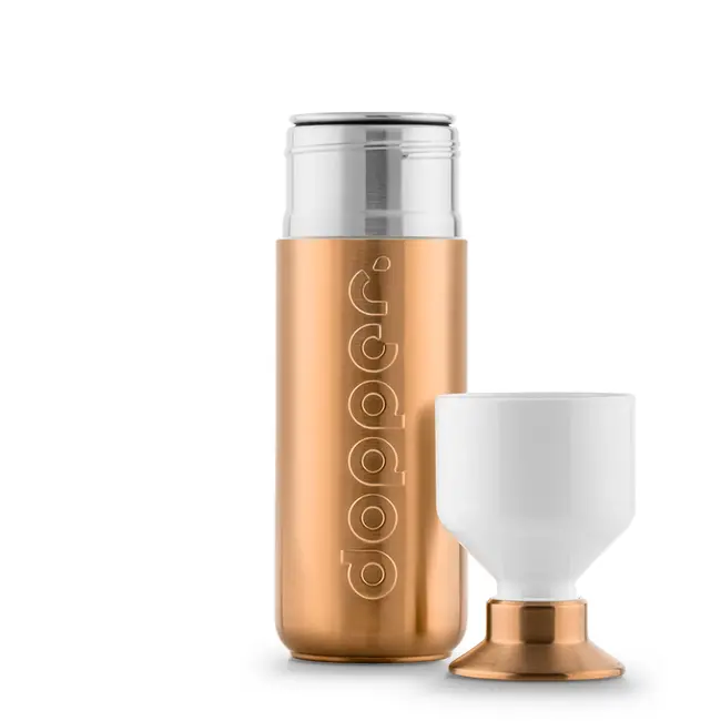 Waterfles Dopper Steel 800 ml - brons