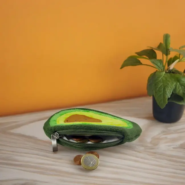 Bitten - Pocket Pouch - Money Wallet Avocado