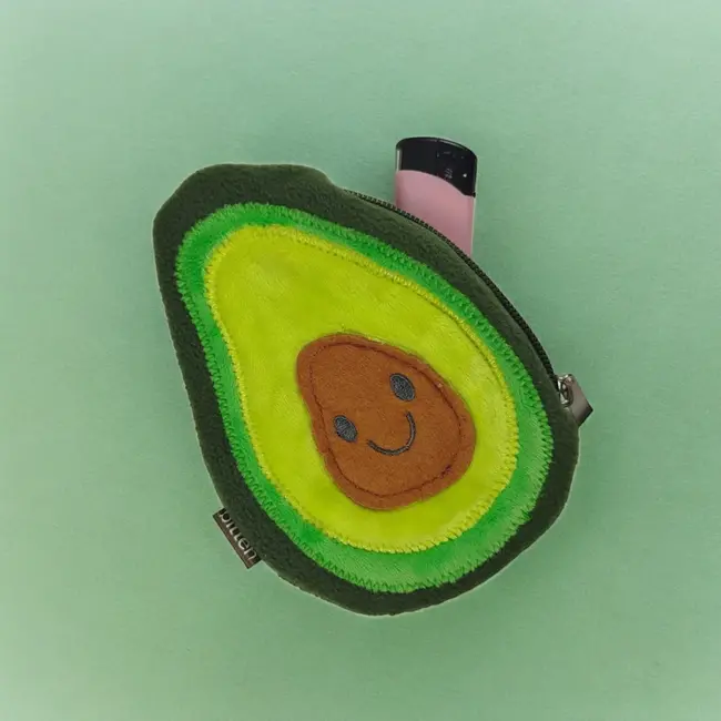 Bitten - Pocket Pouch - Money Wallet Avocado