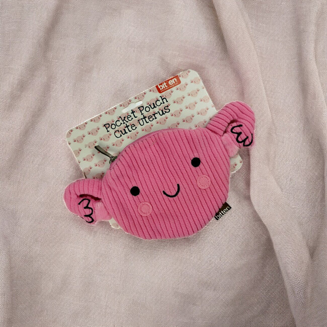Bitten - Pocket Pouch - Money Wallet Uterus