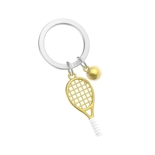Metalmorphose - Schlüsselanhänger Tennis