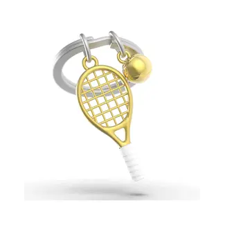 Chocli Metalmorphose Keyring Tennis