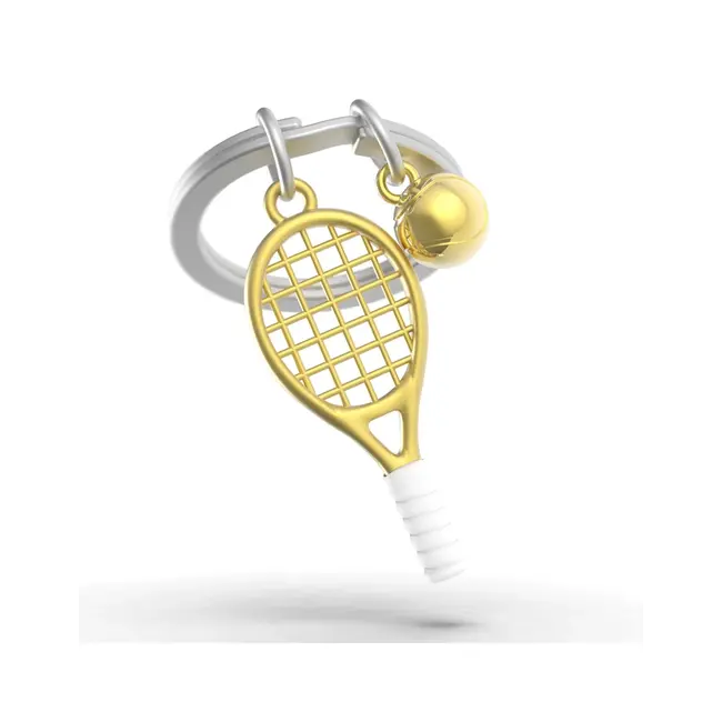 Chocli Metalmorphose Sleutelhanger Tennis