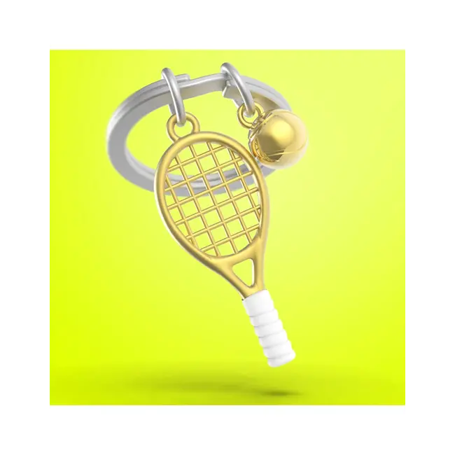 Metalmorphose - Sleutelhanger Tennis