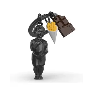 Chocli Metalmorphose Porte-Clés Manneke Peace