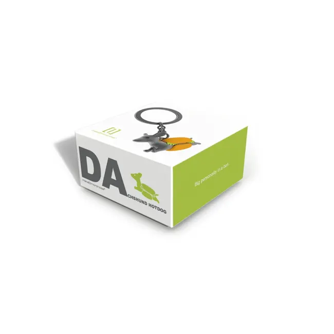 Metalmorphose - Schlüsselanhänger Hotdog Dackel