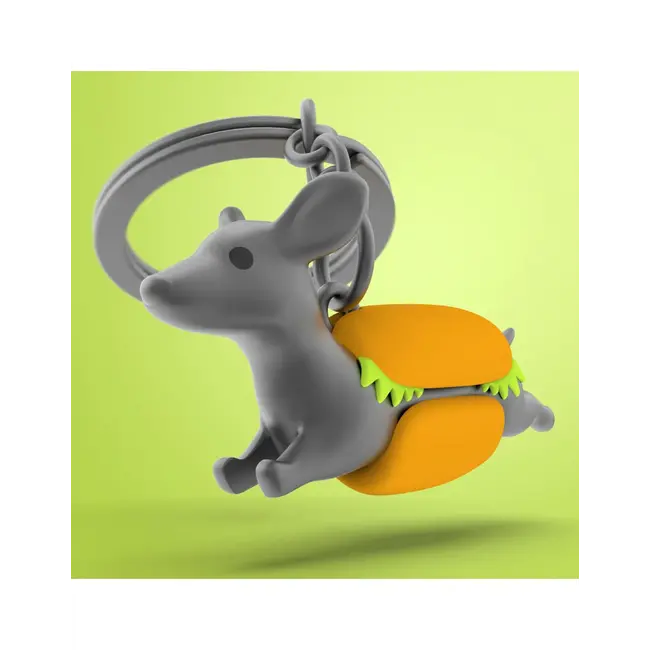 Metalmorphose - Porte-Clés Hotdog Teckel