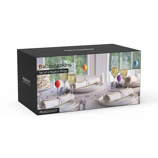 Peleg Design - Napkin Holders Balloons - Balloonapkins