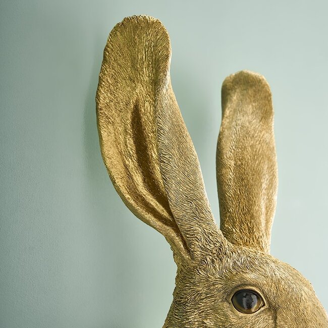 Werner Voß Werns - Lampe Murale - Lampe Animale Lapin Hasi - doré