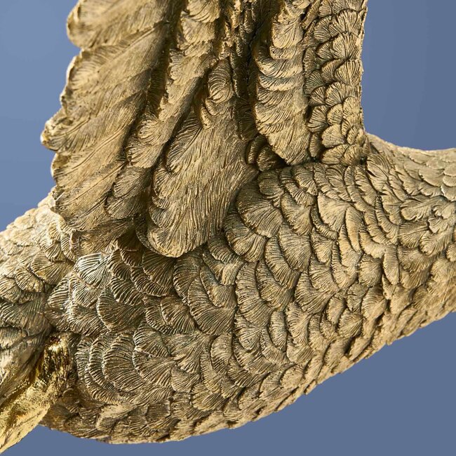 Werner Voß Werns - Lampe Suspendue - Lampe Animale Canard Flying Ducky - doré