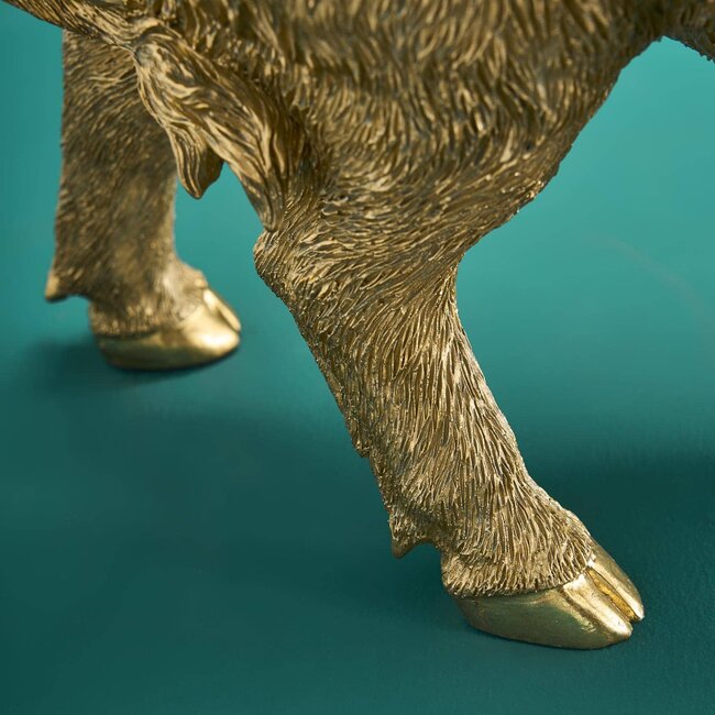 Werner Voß Werns - Lampe de Table - Lampe Animale - Sanglier William - doré