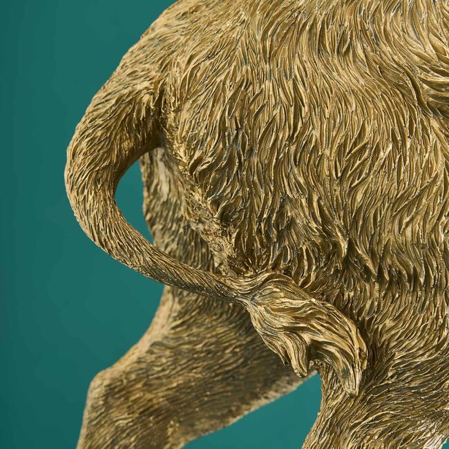 Werner Voß Werns - Tischlampe - Tierleuchte Wildschwein William - Gold