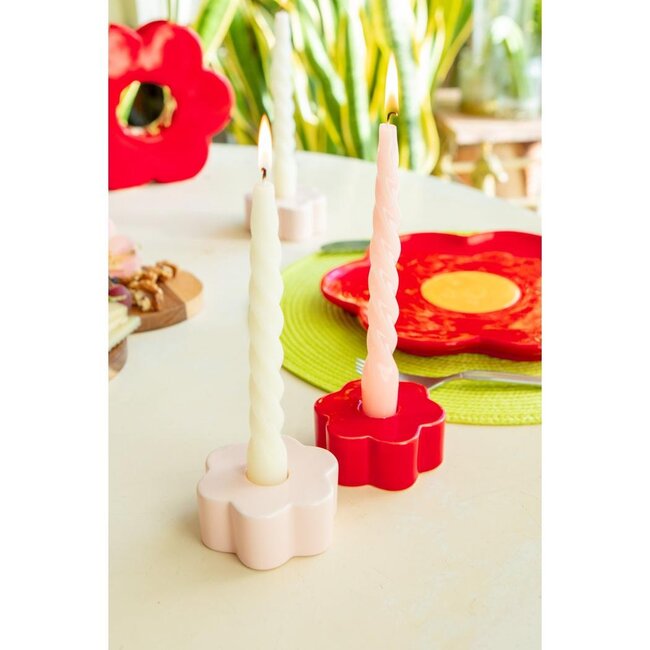 DOIY - Candle Holder Daisy - pink