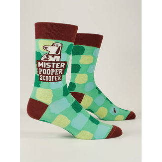Blue Q Chaussettes Mister Pooper Scooper - hommes