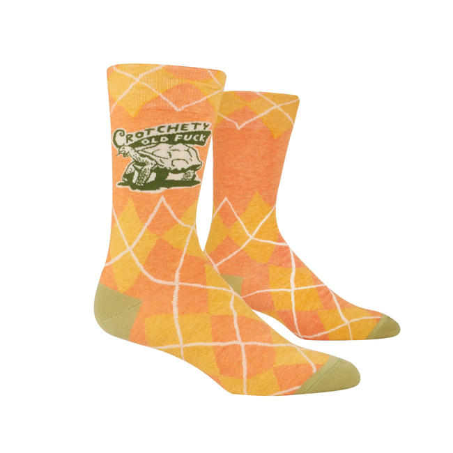 Blue Q Chaussettes Crotchety Old Fuck - hommes