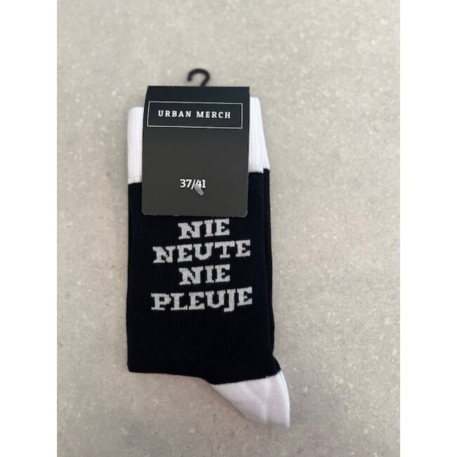 Urban Merch - Chaussettes Nie Neute Nie Pleuje - taille 37/41 (femmes)