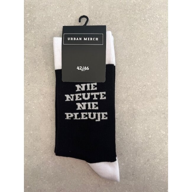 Urban Merch Sokken Nie Neute Nie Pleuje - mannen