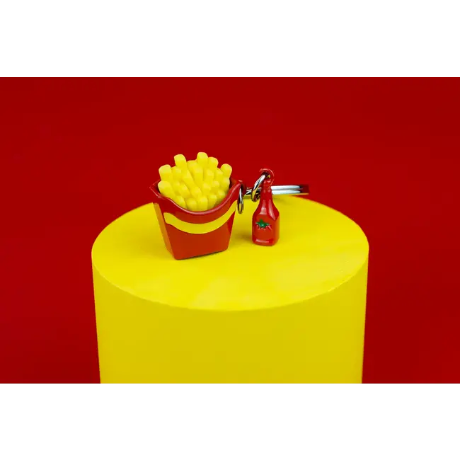 Metalmorphose - Porte-Clés Pommes Frites et Ketchup
