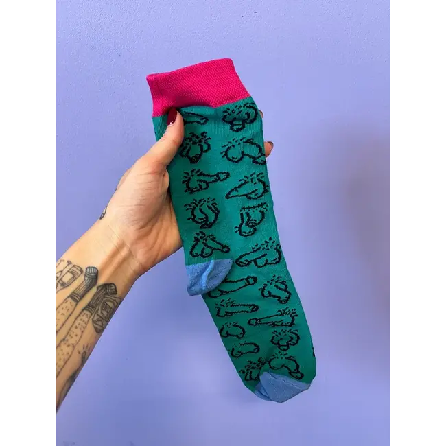 Eat Mielies - Socken Hairy Willies - Behaarte Schwänze