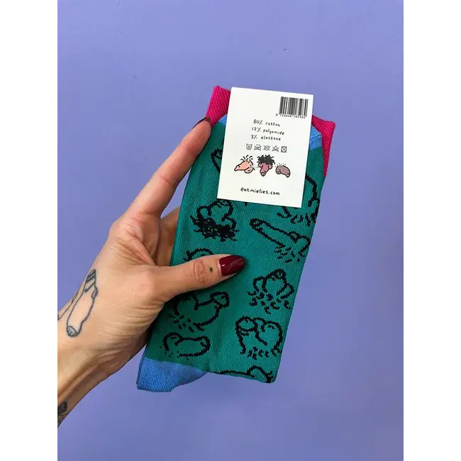 Eat Mielies - Chaussettes Hairy Willies - Bites Poilues