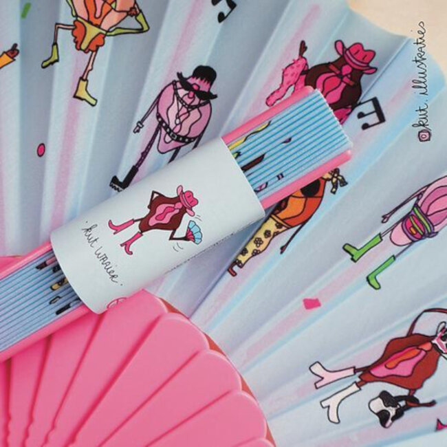 KUT.illustraties - Spanischer Muschi