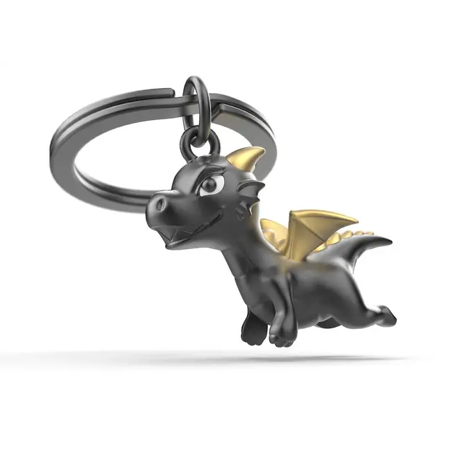 Chocli Metalmorphose Sleutelhanger Vliegende Draak