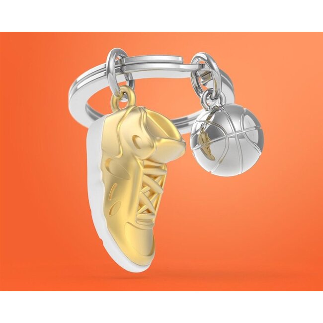 Metalmorphose - Sleutelhanger Basketbal